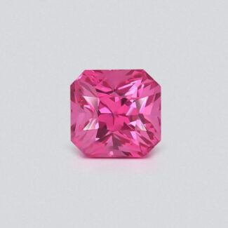 1.09 carat red-pink radiant-cut Mahenge spinel