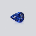 2.02 carat pear-cut Royal Blue sapphire