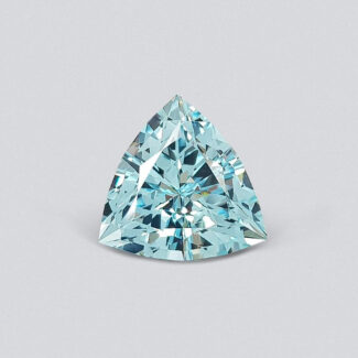 7.57 ct trillion cut Sri Lankan aquamarine