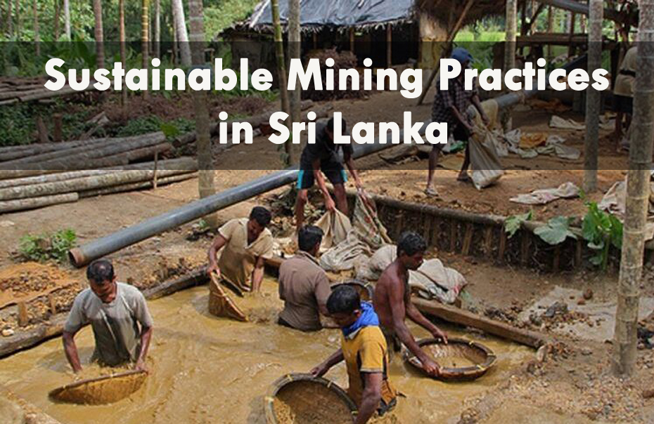 Sustainable mining in Sri Lanka