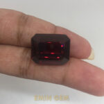 26.7 Carat Garnet Gemstone with Deep, Rich Red Hue